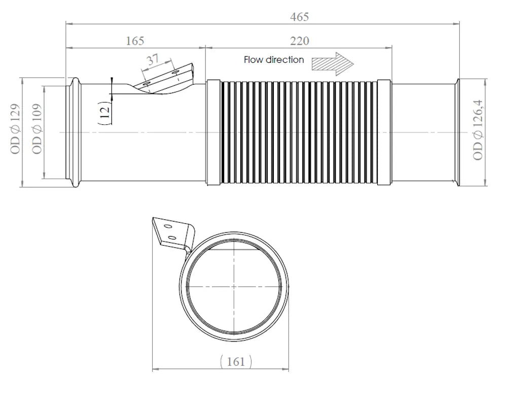 Tubo flessibile per Scania - 68091