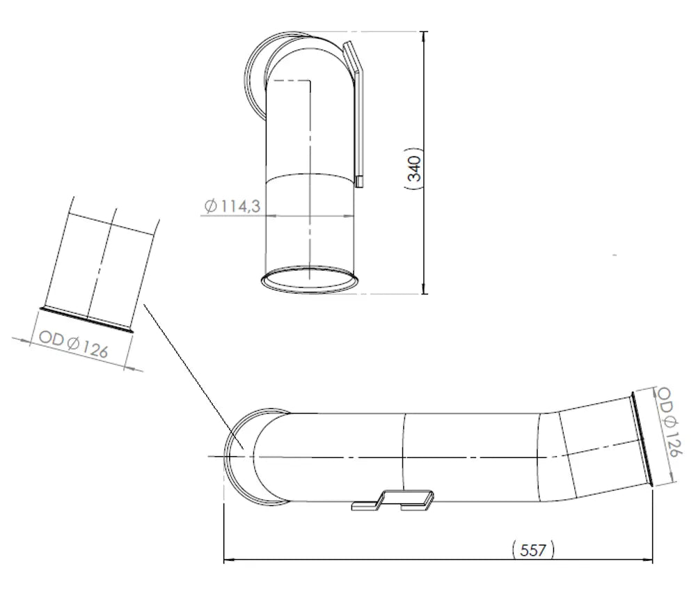 Tubo per Scania - 68241