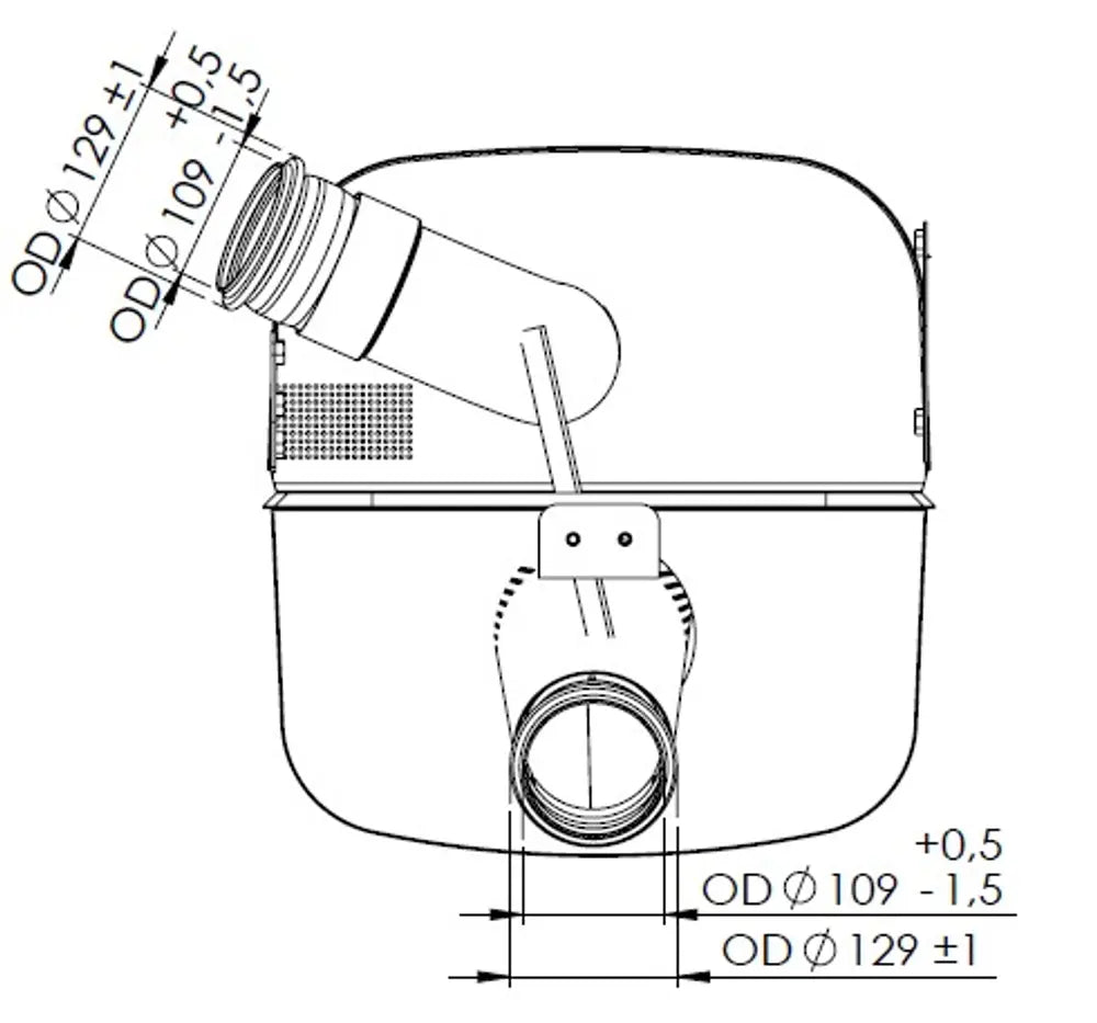 Silenziatore per Scania - 68327