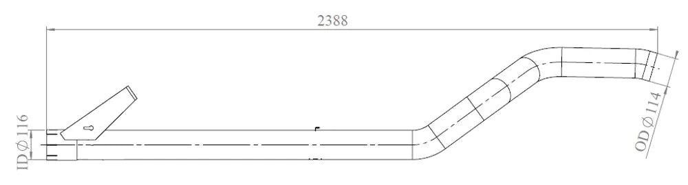 Tubo per Scania - 68509