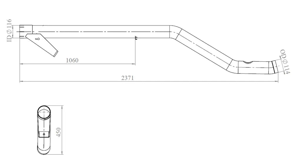 Tubo per Scania - 68512