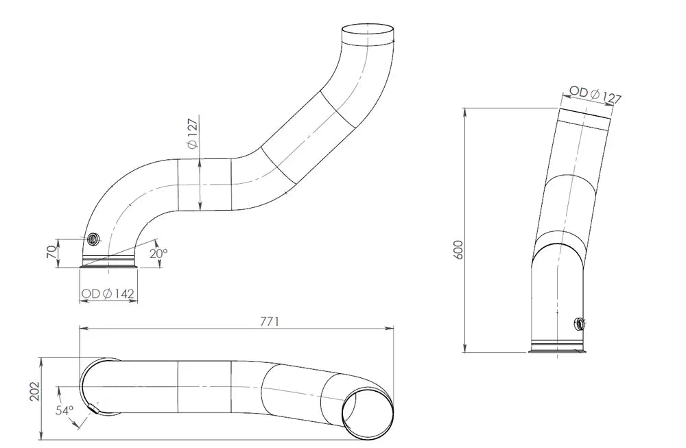 Tubo per Scania - 68515