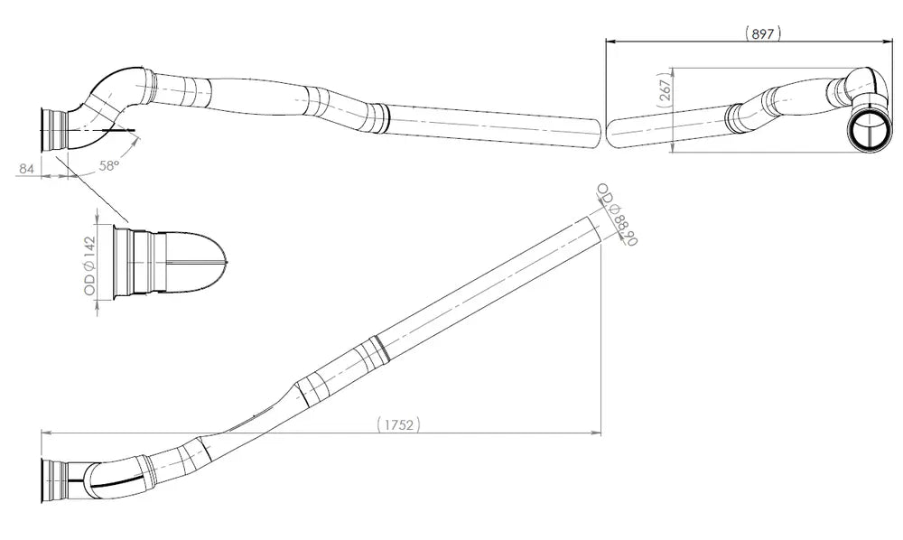 Tubo per Scania - 68737