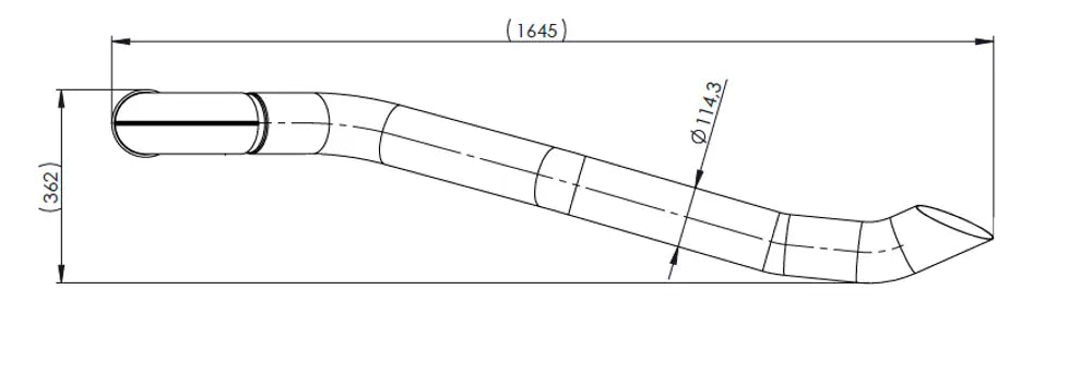 Tubo per Scania - 68745