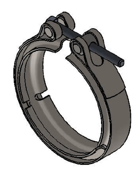 Fascetta a V Heavy Duty per Scania, Ø=76.1 / L=20, INOX - 68897