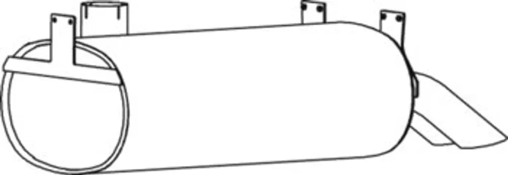 Silenziatore per Mercedes - 69333