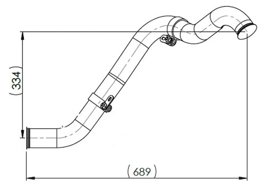 Tubo liquido di raffreddamento per Renault - 6GN000