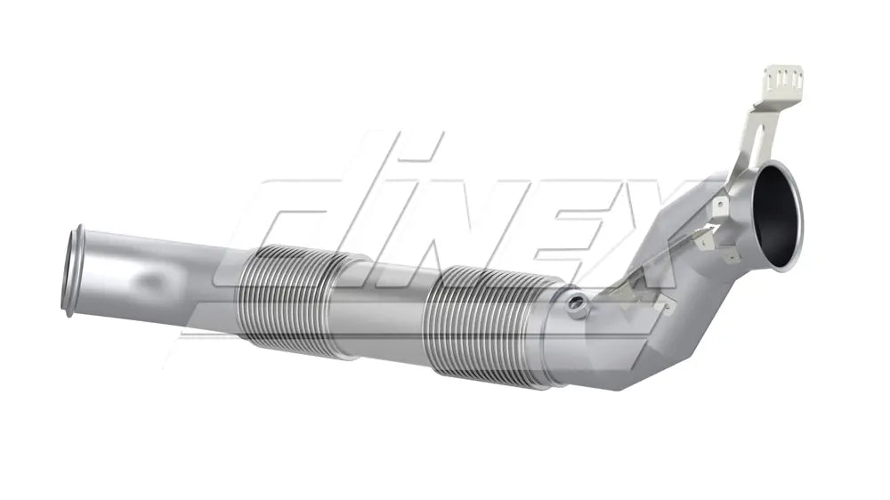 Tubo di scarico con soffietto per Scania - 6LE015