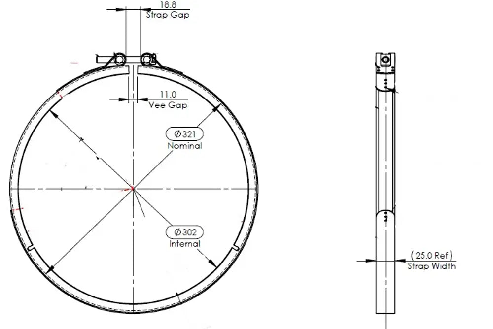 VeeFit Fascetta per Scania - 6LL000