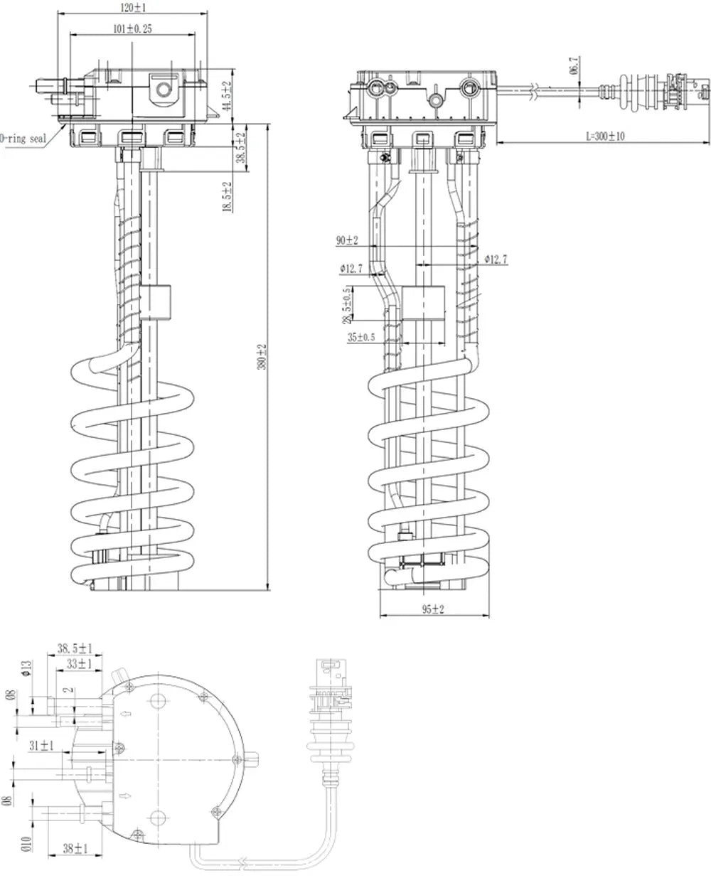 Sensore di livello AdBlue® per Scania - 6LL051