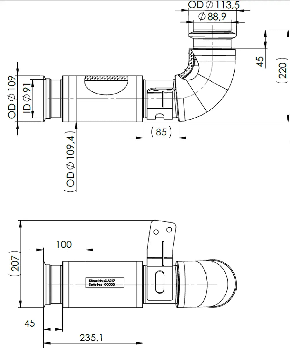 Tubo per Scania - 6LA017