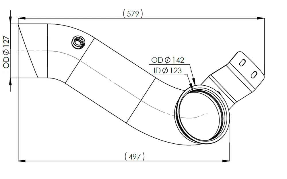 Tubo per Scania - 6LG004