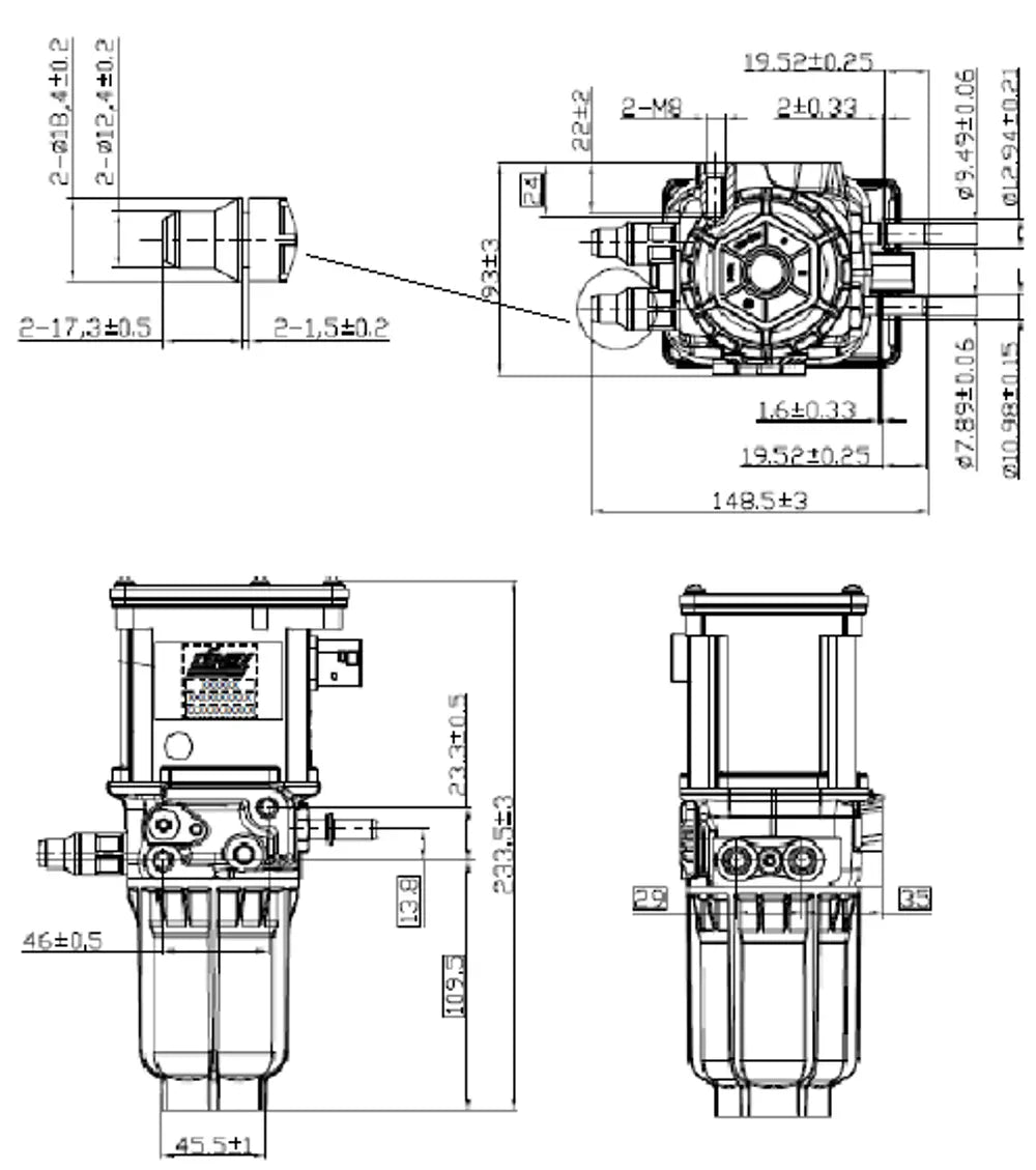 Dosatore AdBlue® per Scania - 6LP001