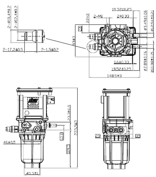 Dosatore AdBlue® per Scania - 6LP001