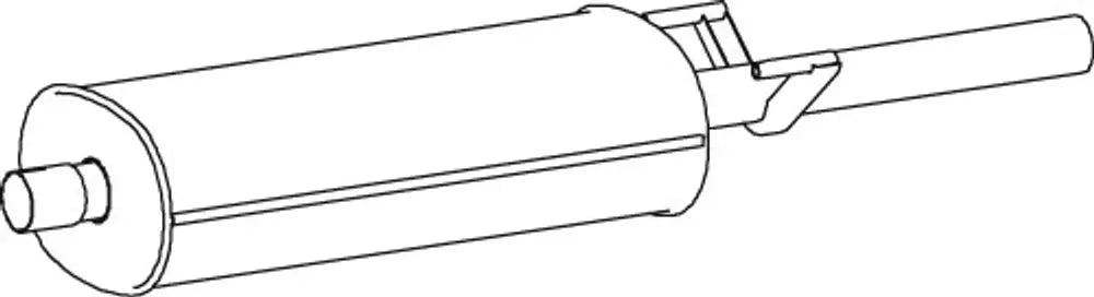 Silenziatore per Volkswagen - 74406