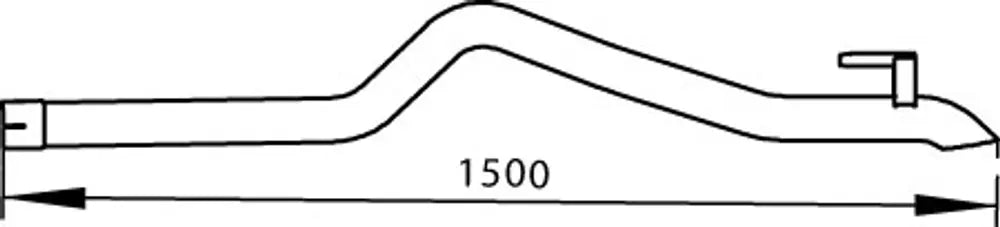 Tubo per Mercedes/Volkswagen - 74604