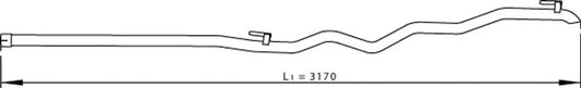 Tubo per Mercedes/Volkswagen - 74612