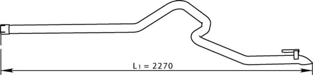 Tubo per Mercedes/Volkswagen - 74618