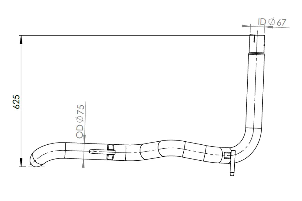 Tubo per Mercedes/Volkswagen - 74625