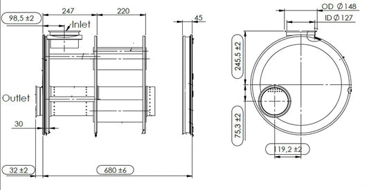 Silenziatore per Volvo - 80401