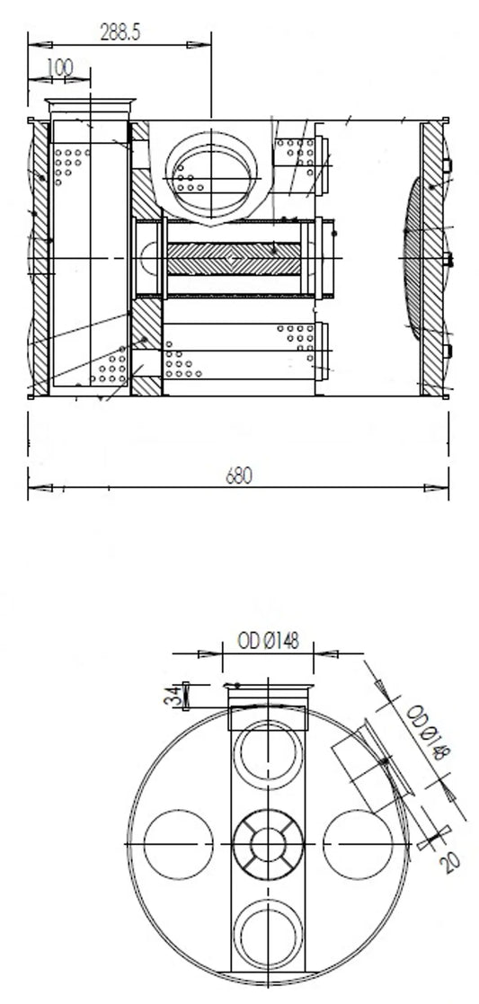 Silenziatore per Volvo - 80404