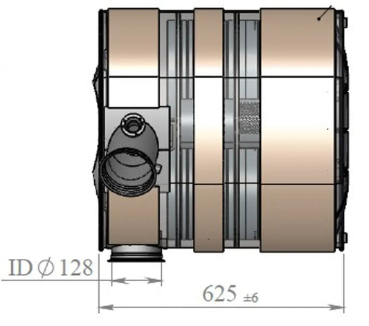 Silenziatore con SCR per Volvo - 80438