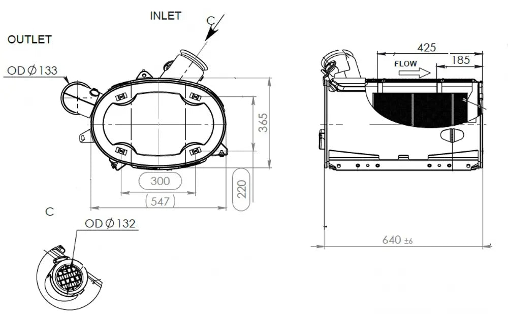 Silenziatore con SCR per Volvo - 80473