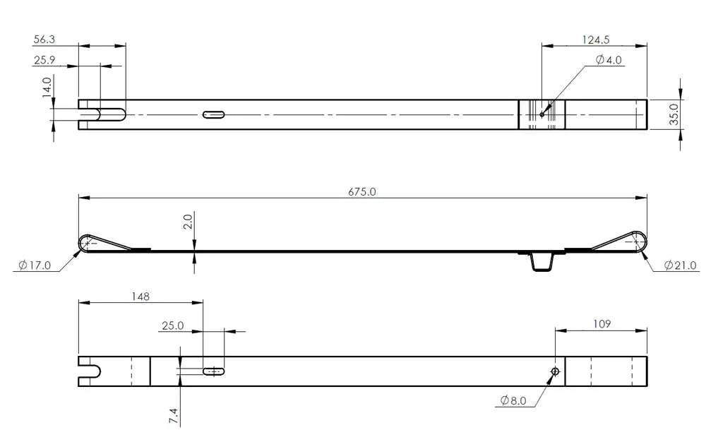 Staffa/Supporto per Volvo - 80805