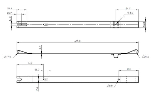 Staffa/Supporto per Volvo - 80805