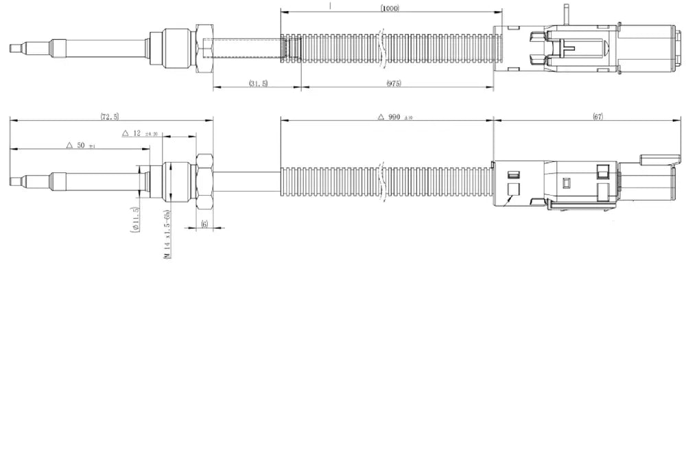 Sensore di temperatura per Renault/Volvo - 81043