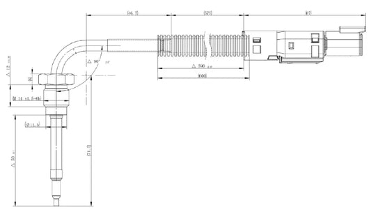 Sensore di temperatura per Volvo - 81044