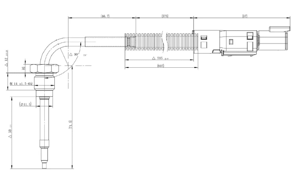 Sensore di temperatura per Renault/Volvo - 81045