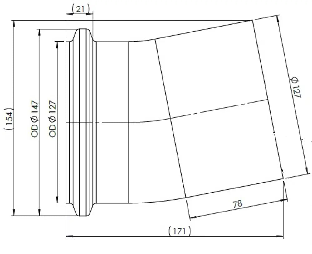Tubo di scarico per Volvo - 81134
