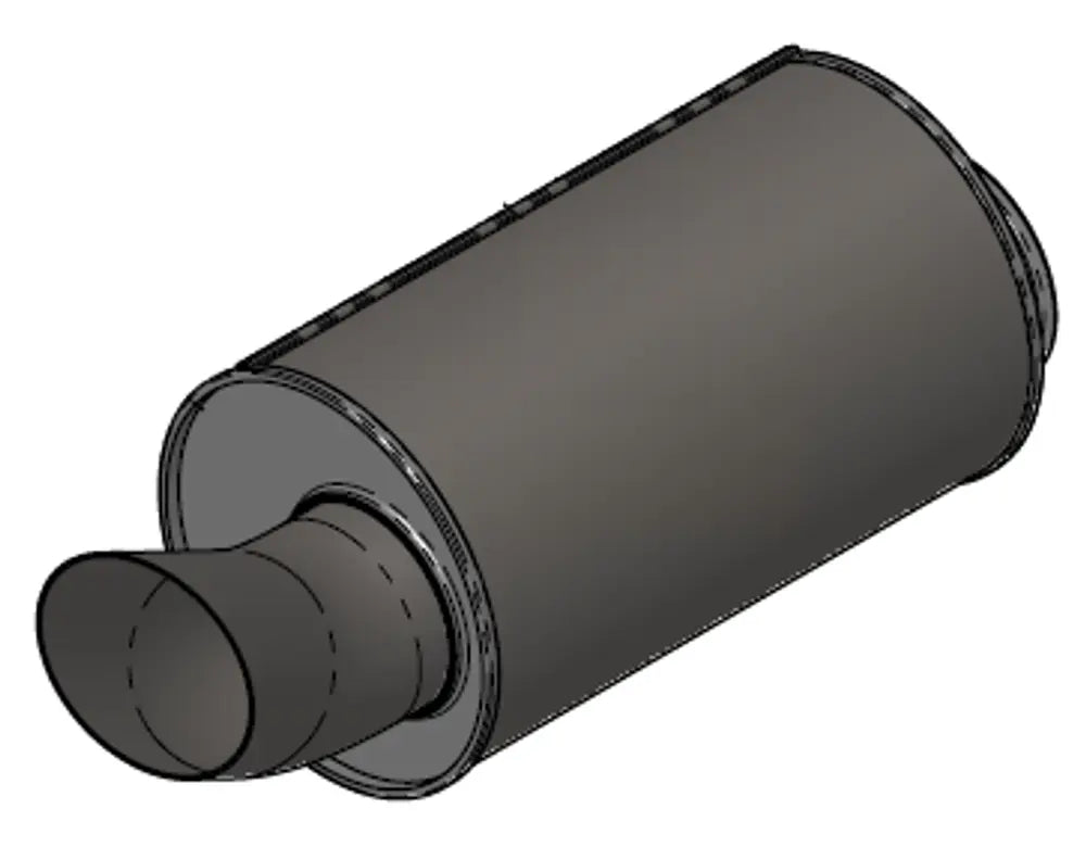 Silenziatore terminale per Volvo - 81718