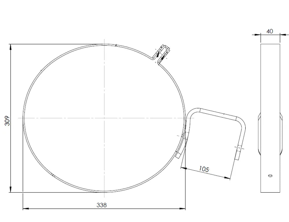 Staffa/Supporto per Volvo - 81908