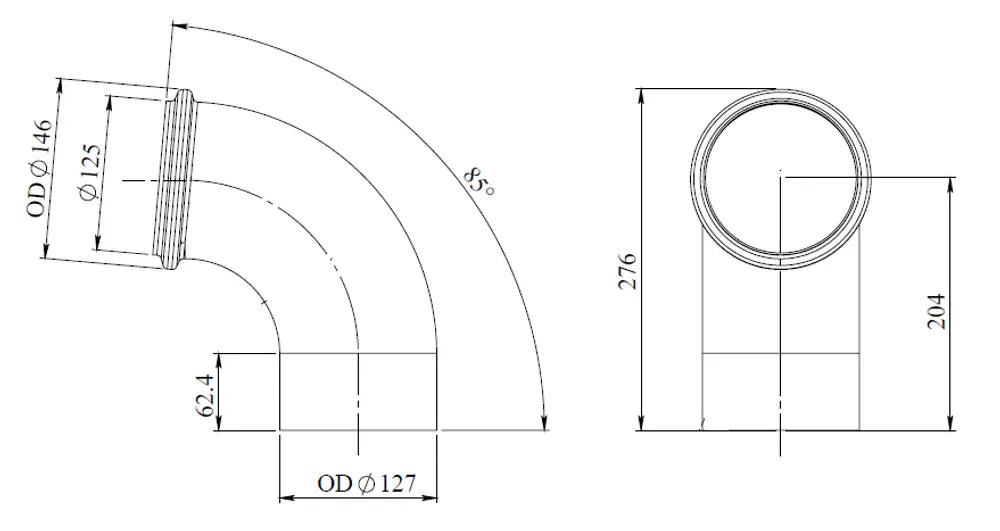 Tubo per Volvo - 82142