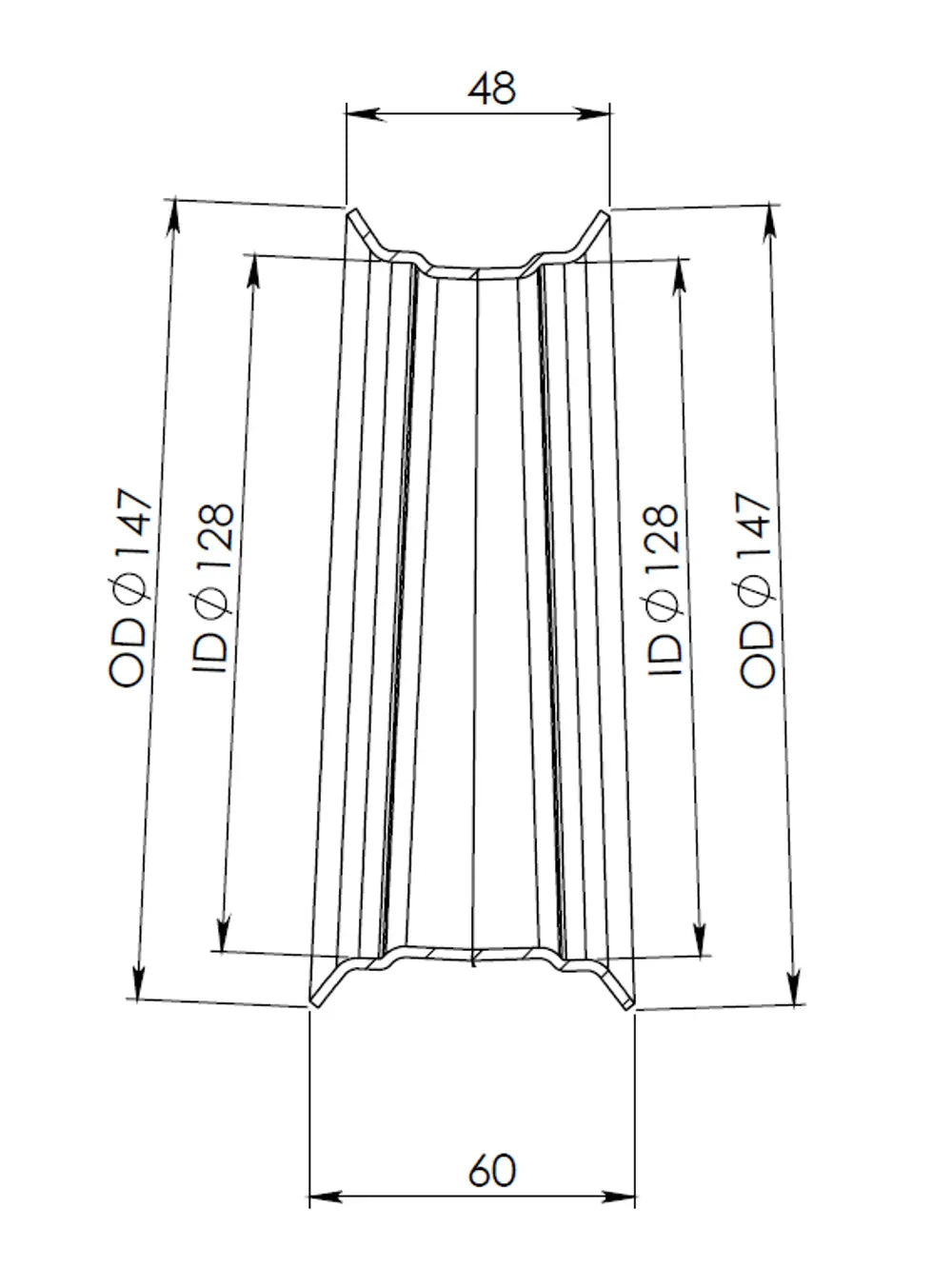 Tubo per Volvo - 82203