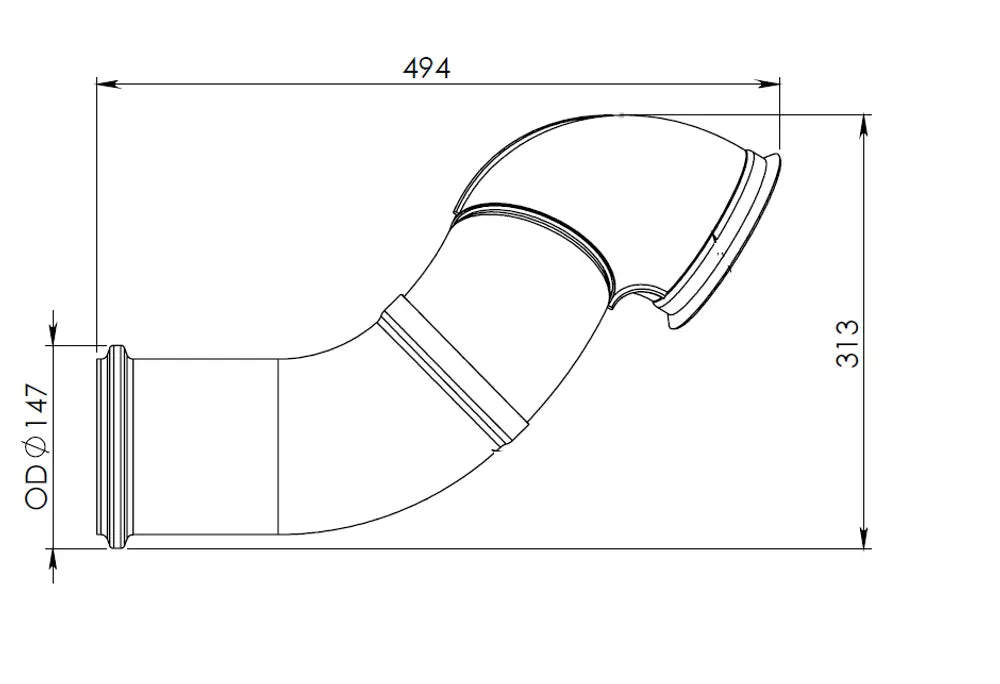 Tubo per Volvo - 82205
