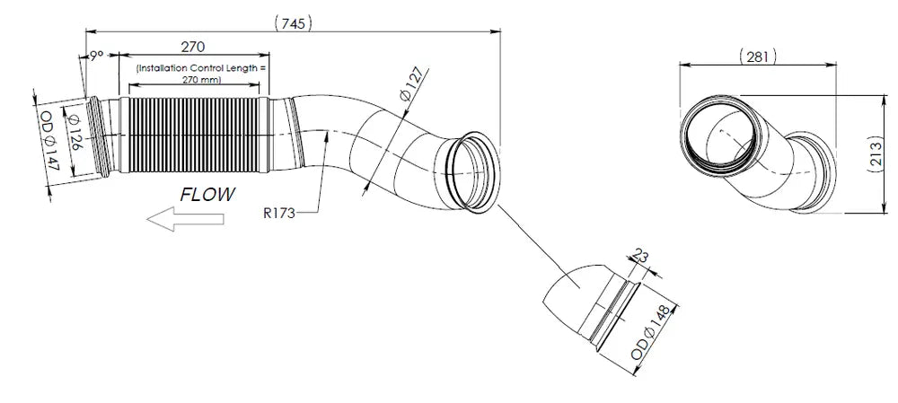 Tubo per Volvo - 82251