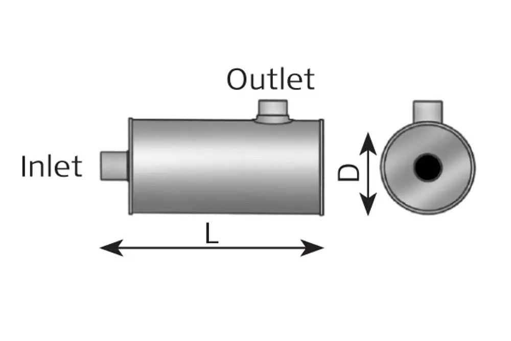Silenziatore universale - 89326