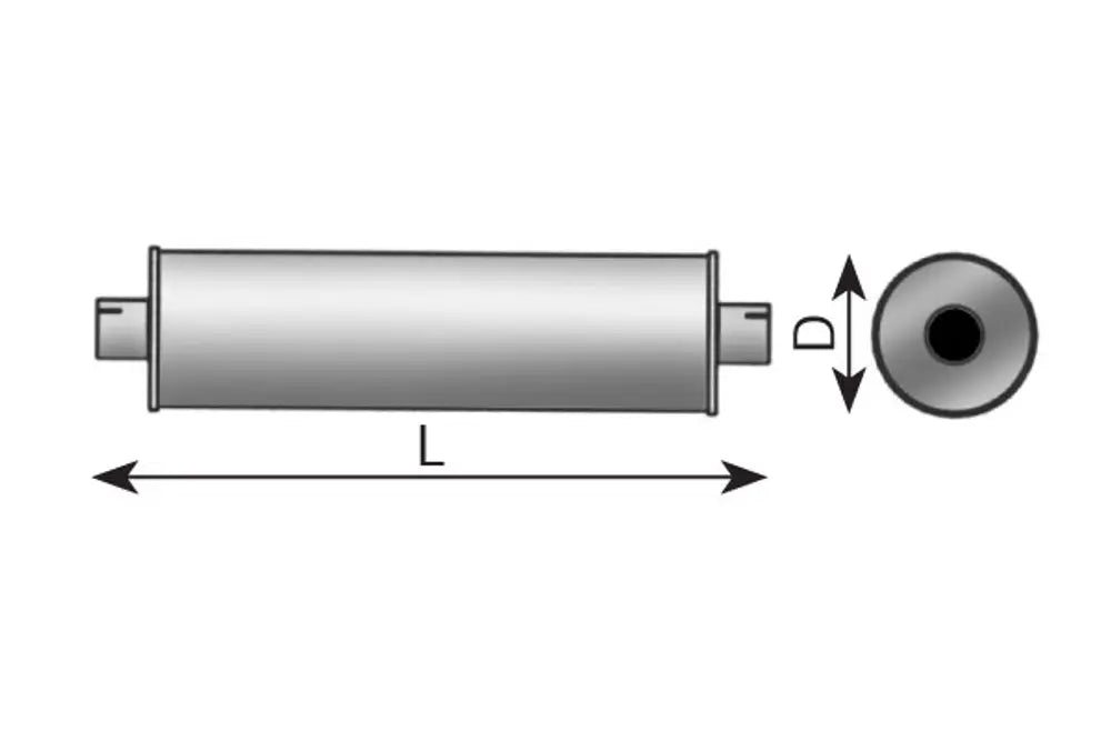Silenziatore universale, ALU - 89441