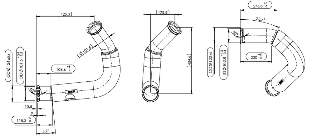 Tubo per Volvo - 8AA030