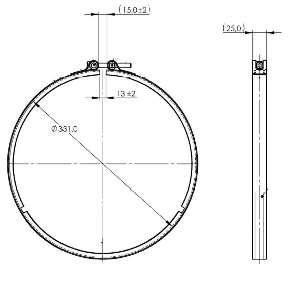 Veefit Fascetta per Renault/Volvo - 8AL014