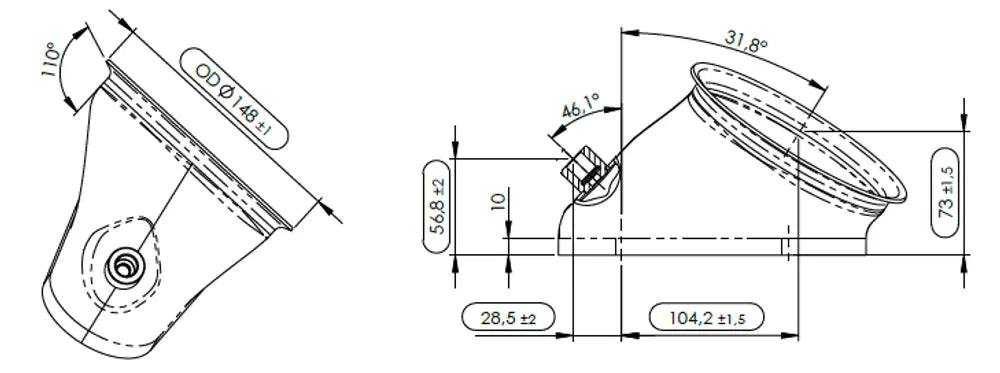 Silenziatore Kit di riparazione per Volvo - 8AL081