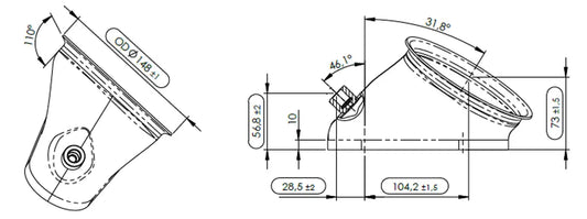 Silenziatore Kit di riparazione per Volvo - 8AL081