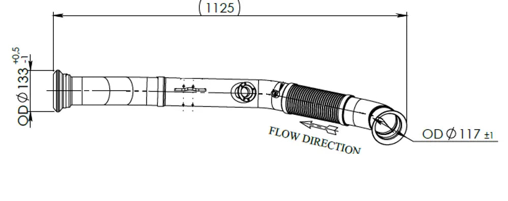 Tubo per Volvo, E-line - 8AA013