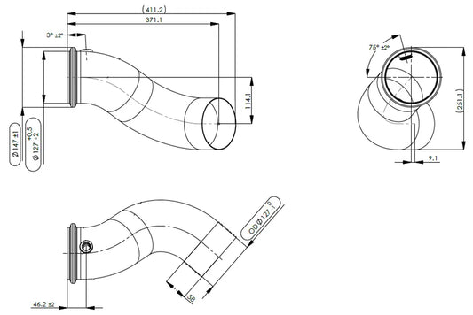 Tubo per Volvo - 8AE015