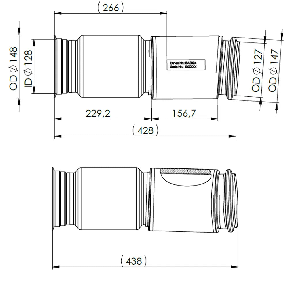 Tubo per Volvo - 8AE024