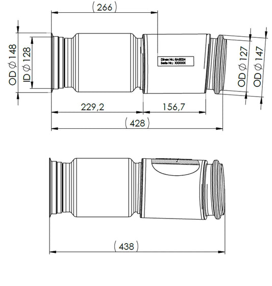 Tubo per Volvo - 8AE024