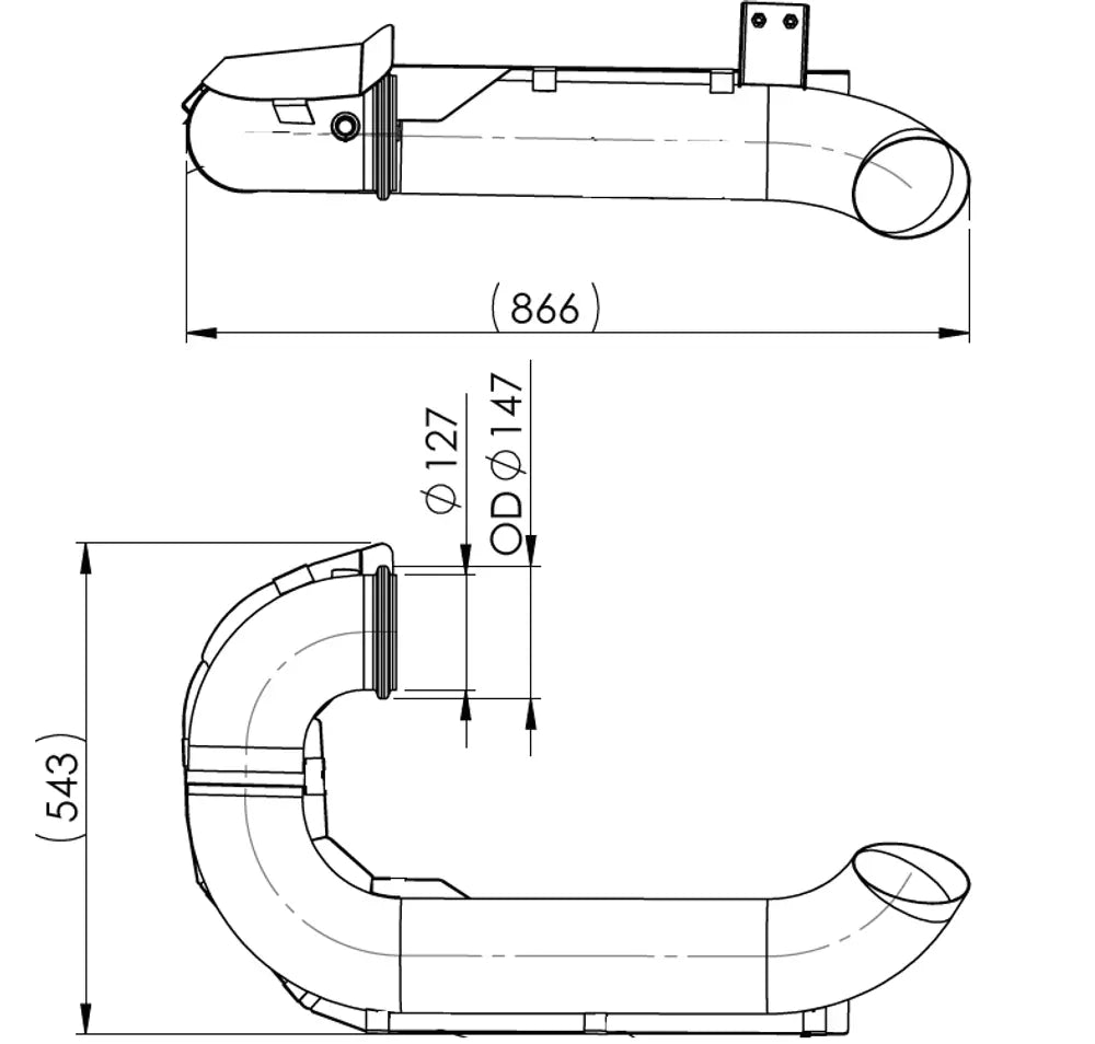 Tubo per Volvo - 8AG021